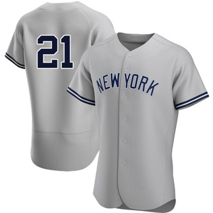 Men's New York Yankees Paul O'Neill Authentic Gray Road Jersey
