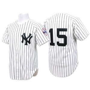 Men's New York Yankees Thurman Munson Authentic White Throwback Jersey